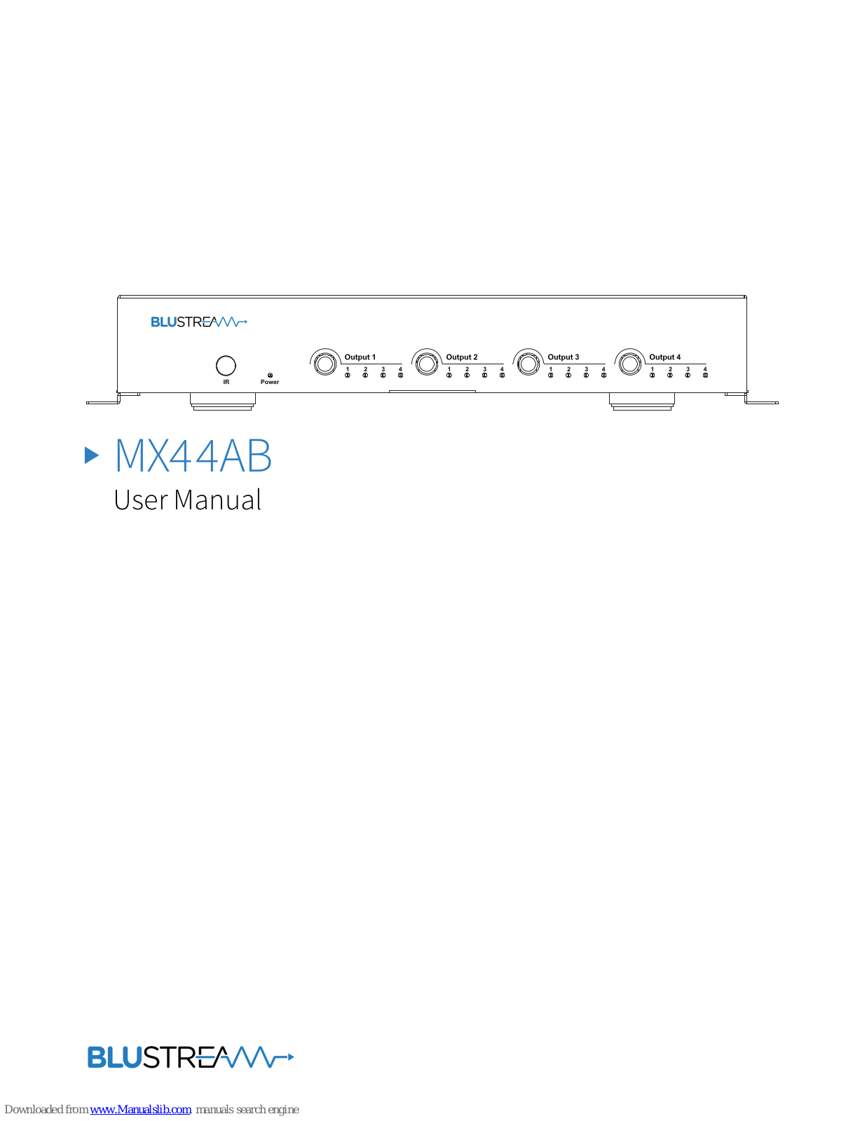 Bluestream MX44AB User Manual