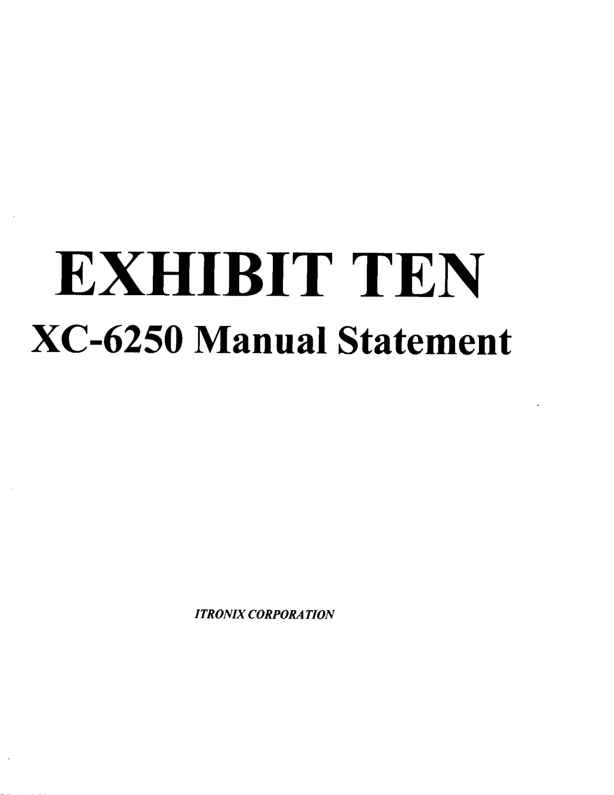 General Dynamics Itronix XC6250RIM901 User Manual