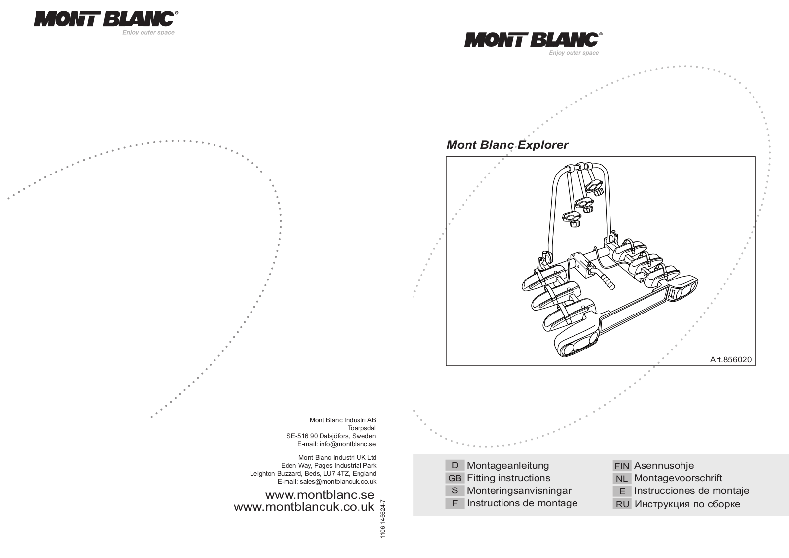 Mont Blanc TowExplore 3 User Manual