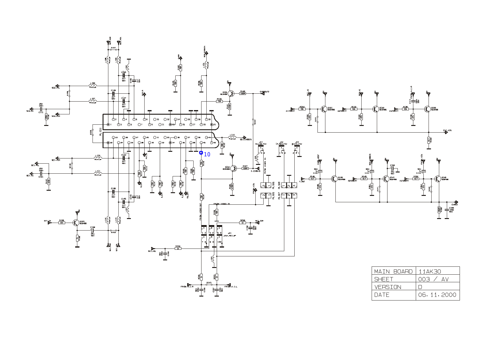 ROADSTAR 11AK28, 11AK28 Schematic