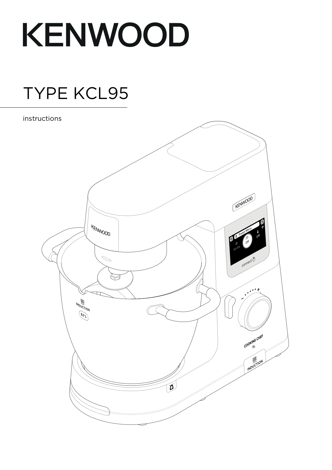 KENWOOD KCL95 Users guide