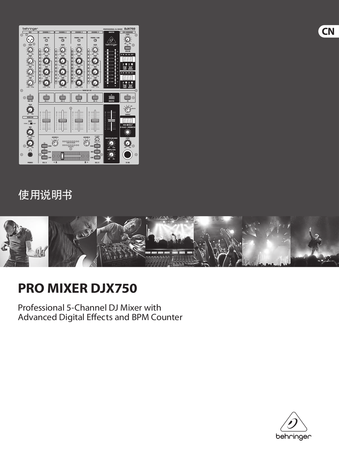 Behringer DJX750 Manual - ManualMachine.com