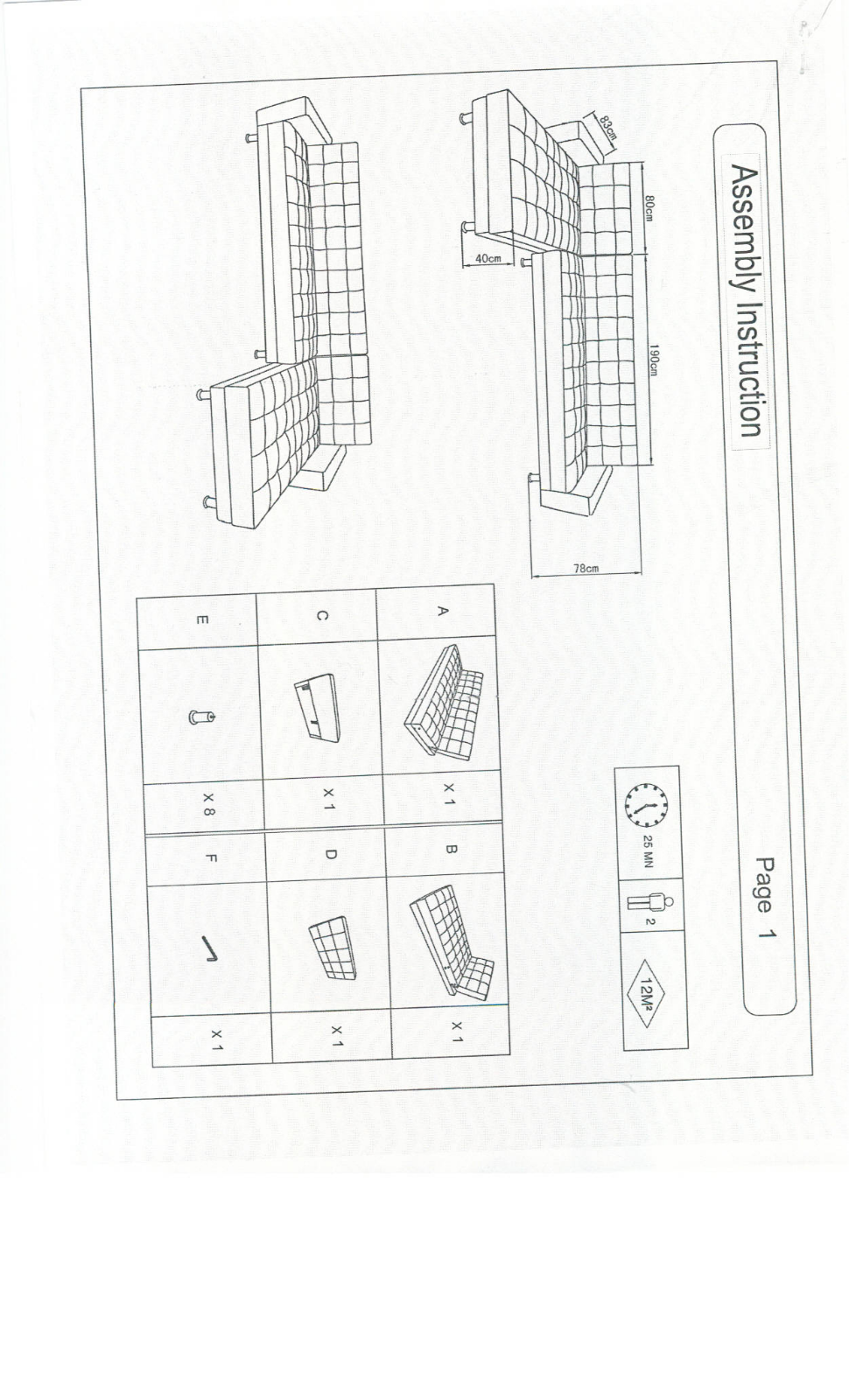 Zipcode Design W001473580 Installation & Assembly - ManualMachine.com