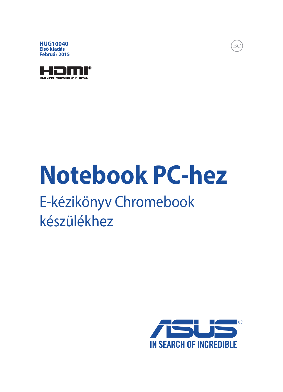 Asus C201 User’s Manual