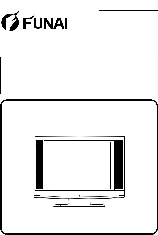 Funai LCD-D2007, LCD-A2007 Service Manual