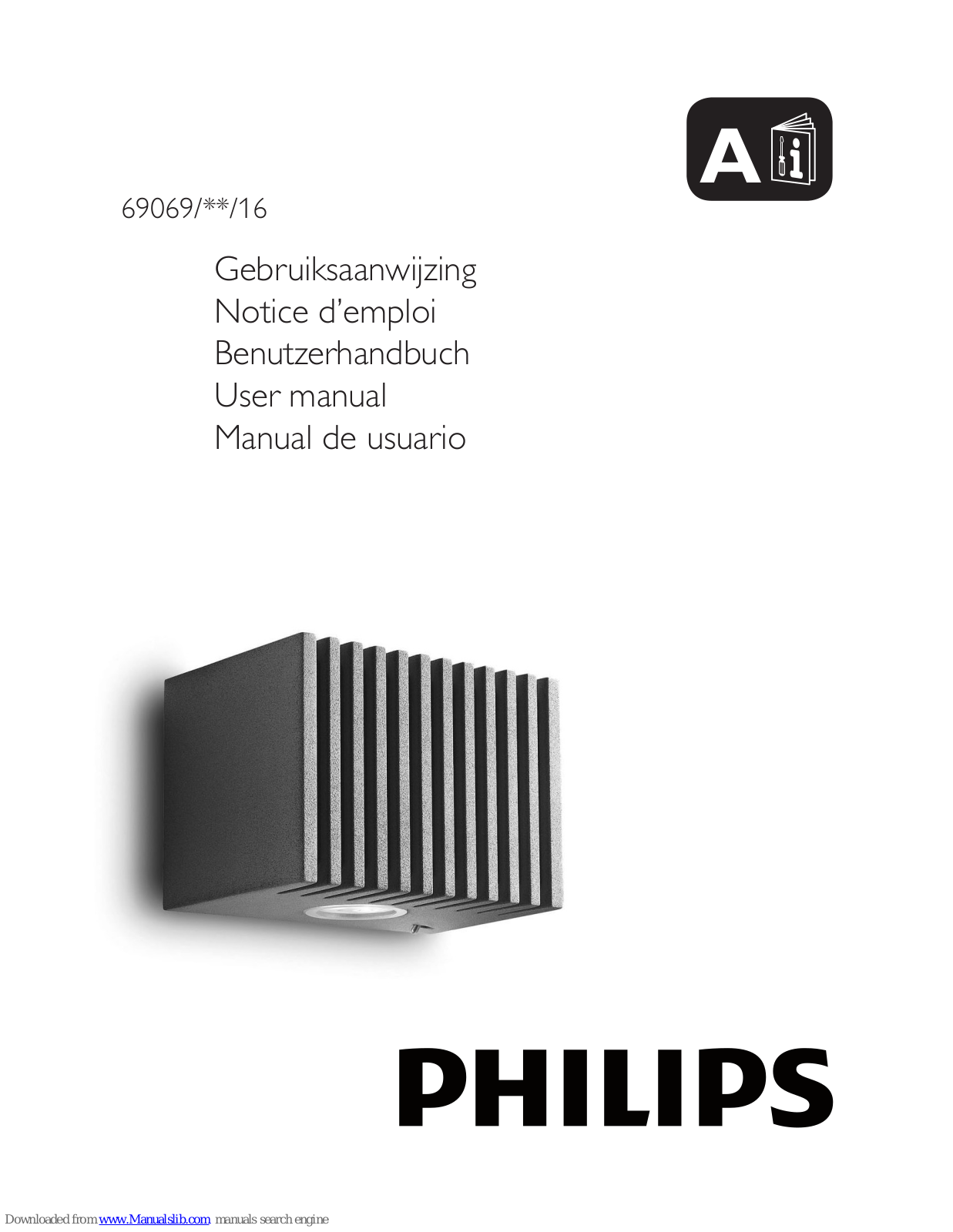 Philips 69069/**/16 User Manual