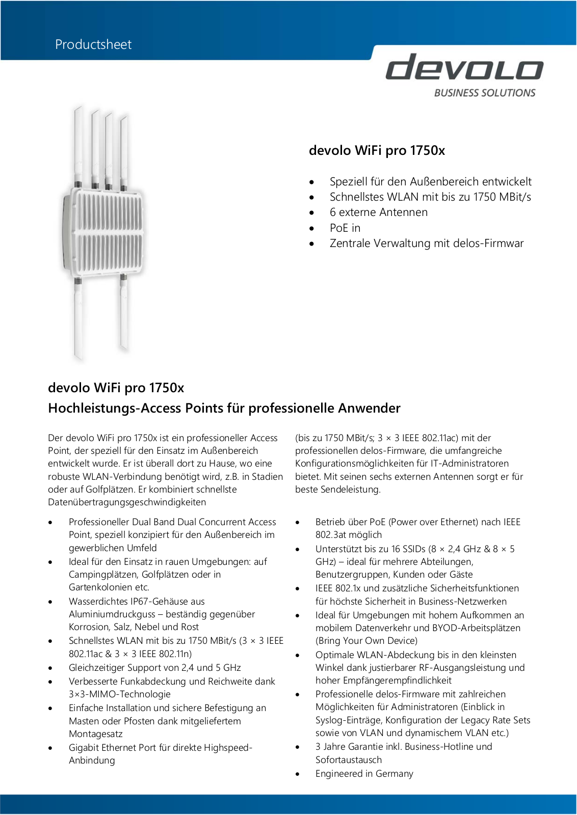 devolo WiFi pro 1750x User Manual