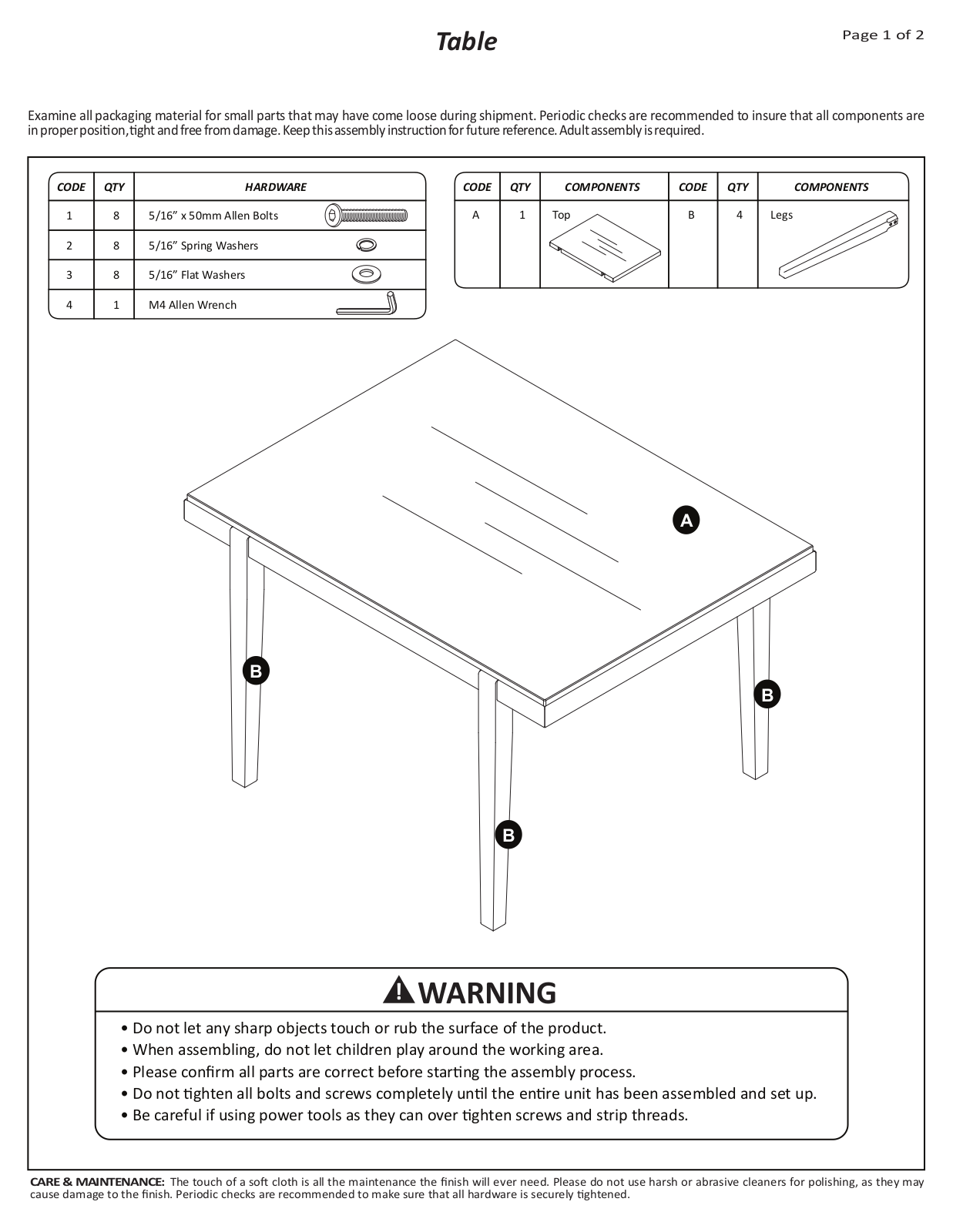 Alcott Hill ALTH3138 Installation & Assembly - ManualMachine.com