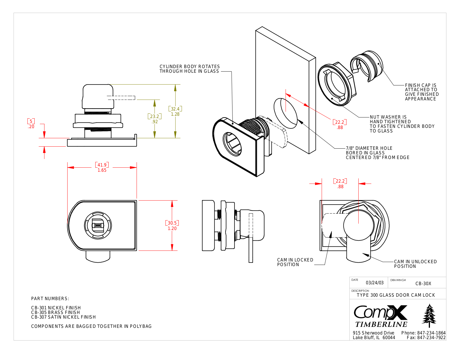 Compx TYPE300 drawing