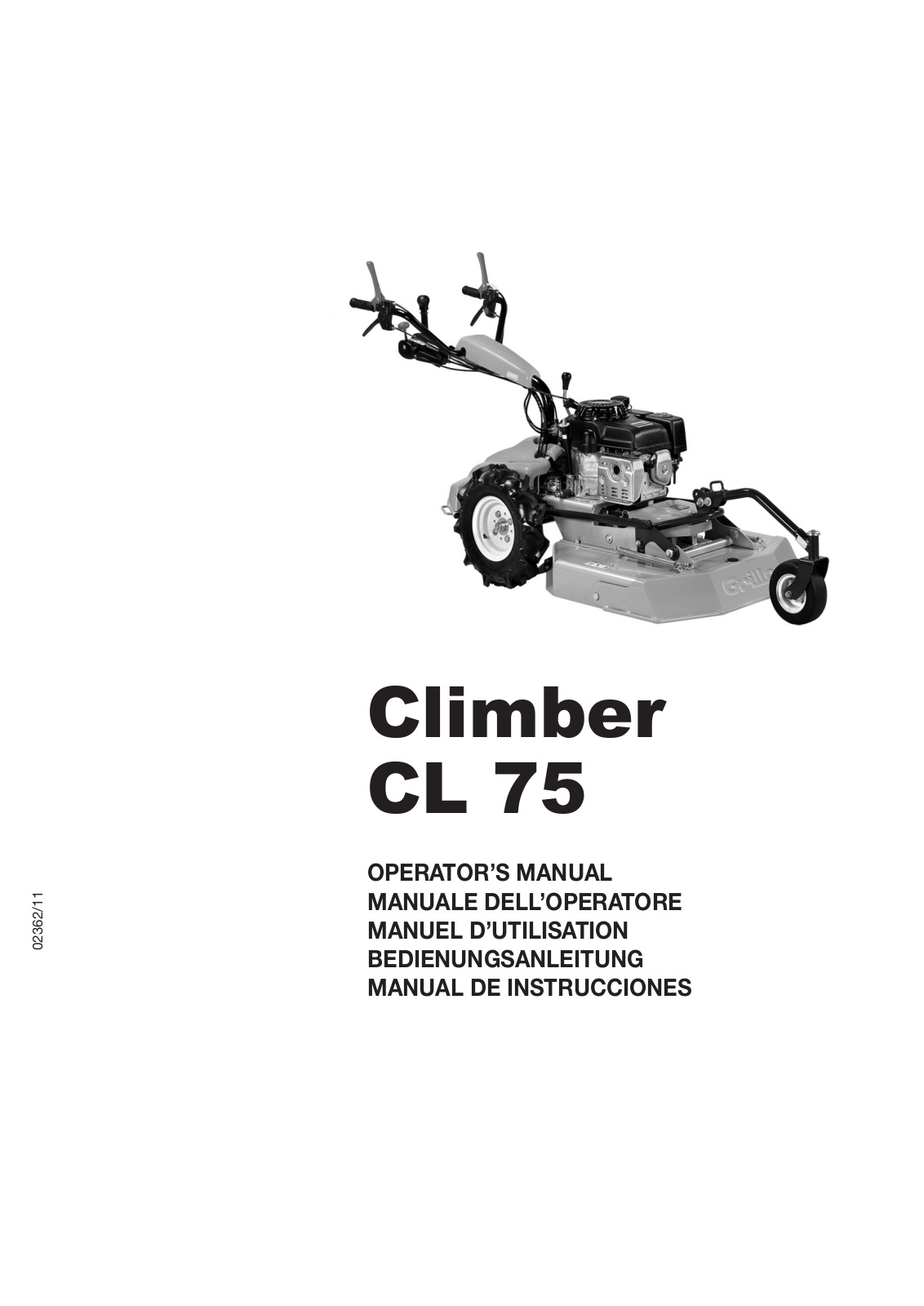 Grillo CL 75 User Manual