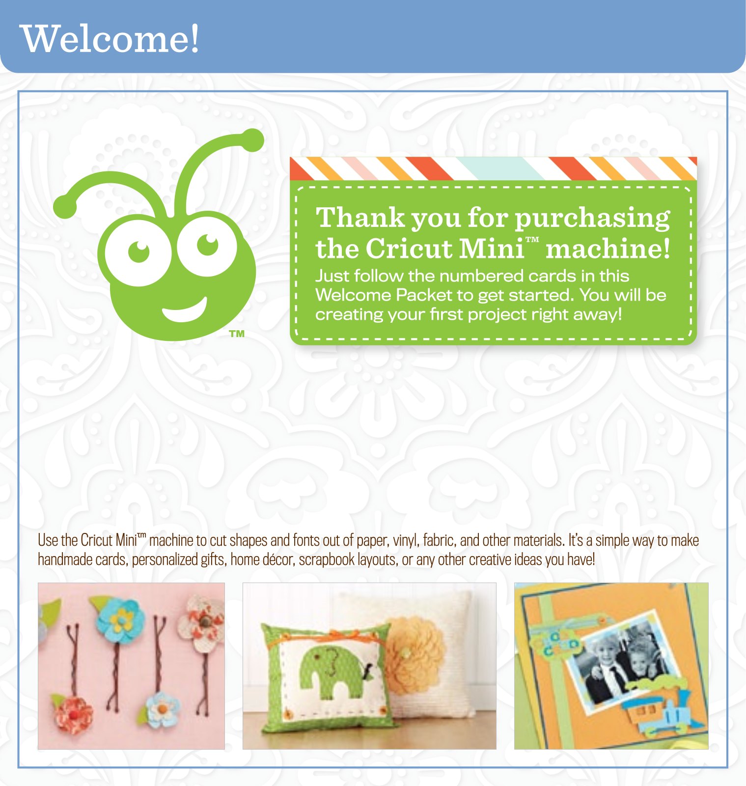 Cricut Mini User Manual