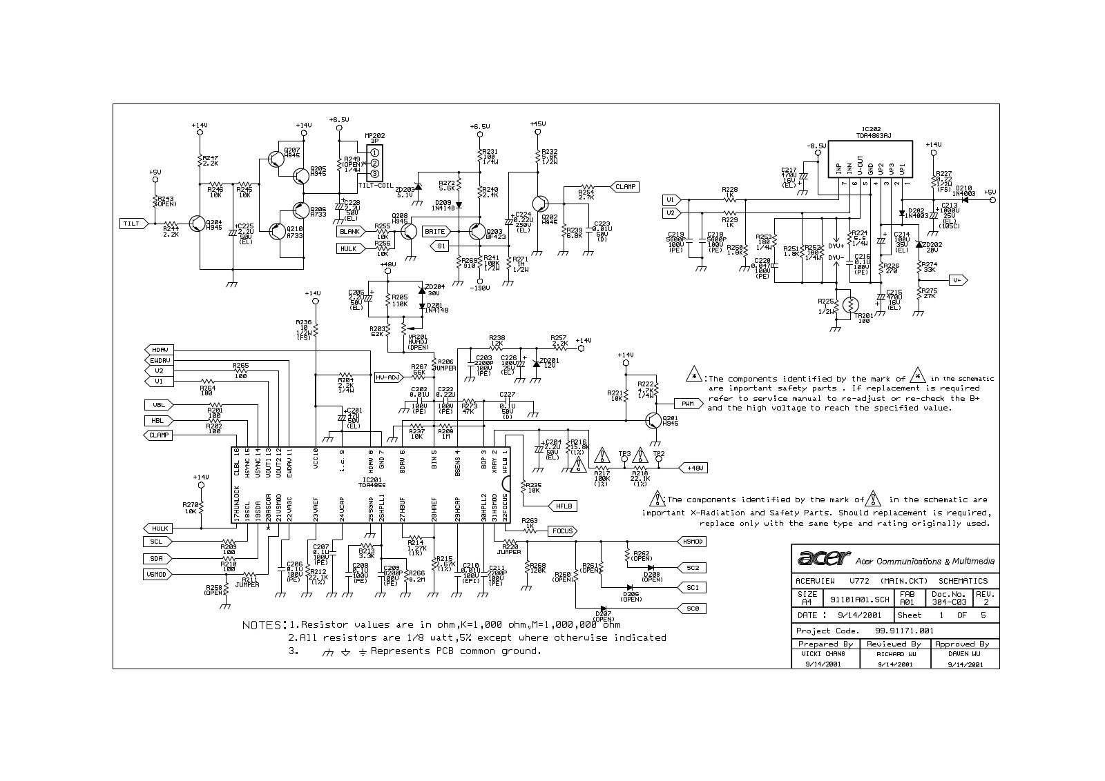 Mitsubishi 1770H Schema