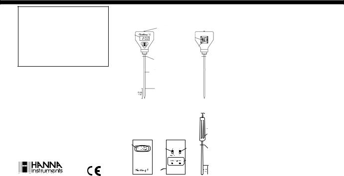 Hanna Instruments HI 98501 User guide