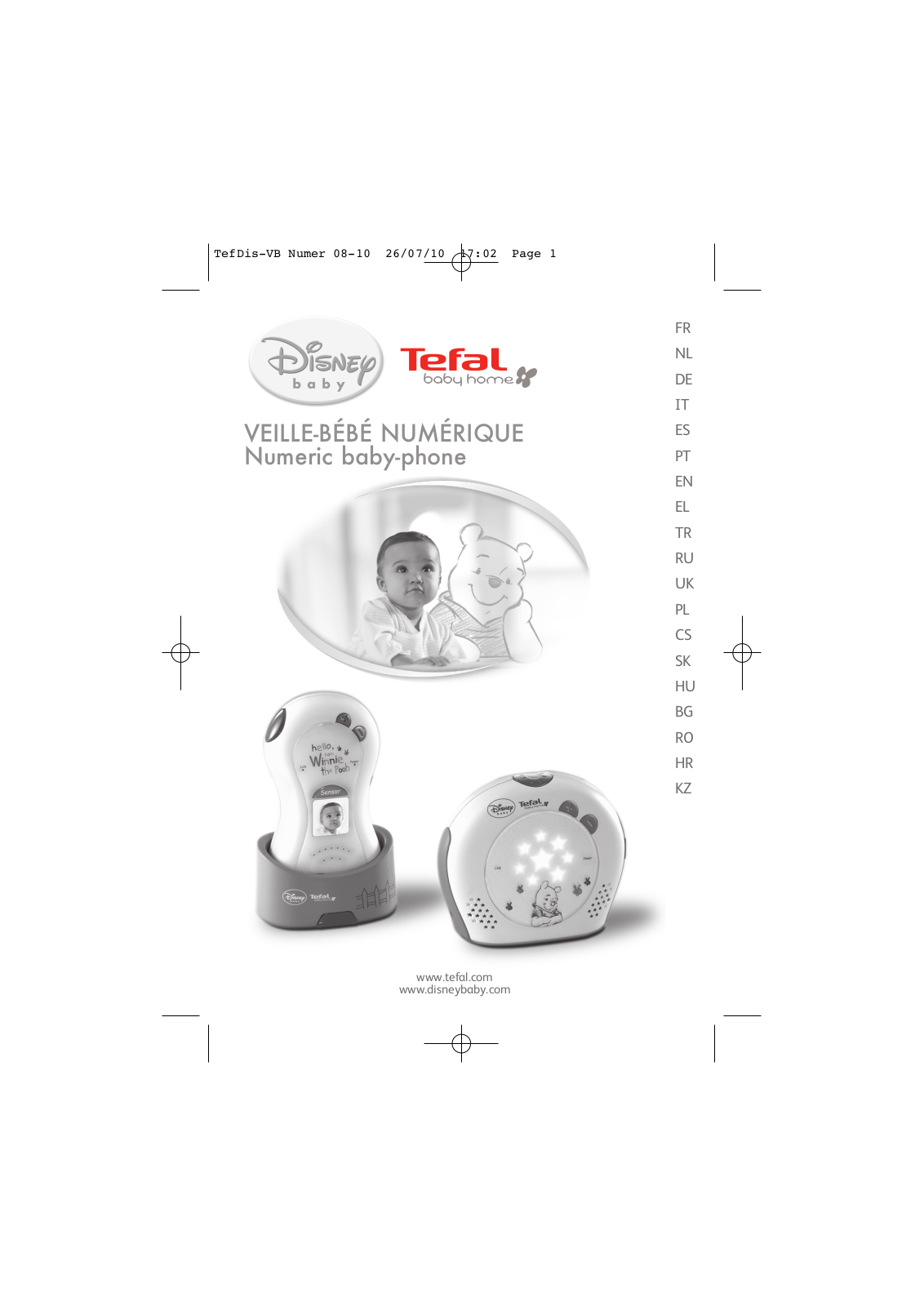 Tefal TD5000K0 Disney User Manual