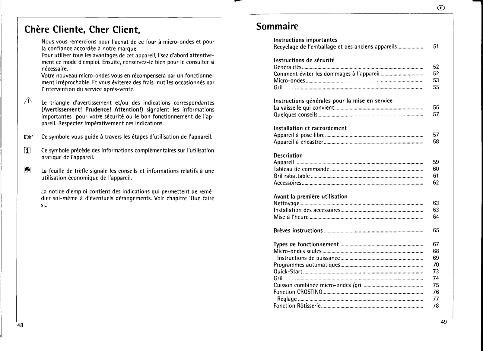 electrolux EMS2186W, EMS2186B User Manual