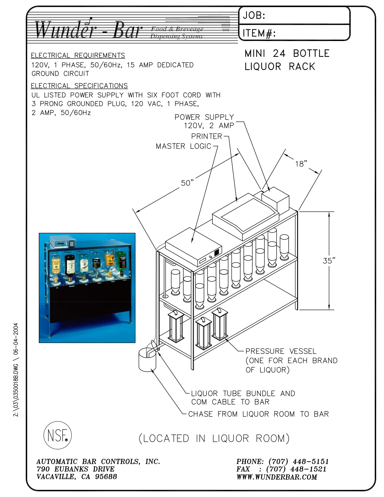 Wunder Bar MINI 24 User Manual