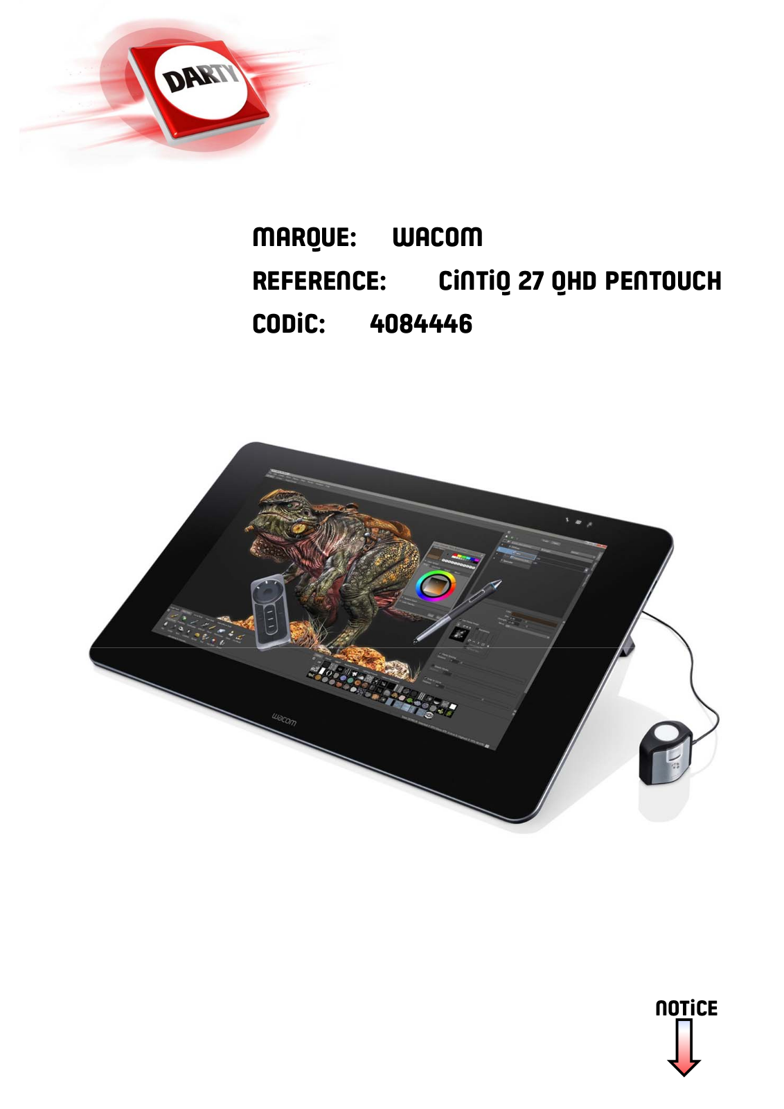 WACOM CINTIQ 27QHD User Manual