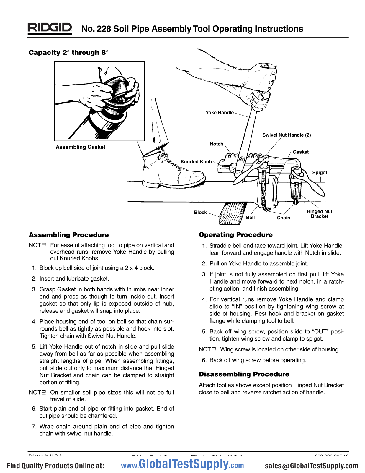 RIDGID 32905 User manual - ManualMachine.com