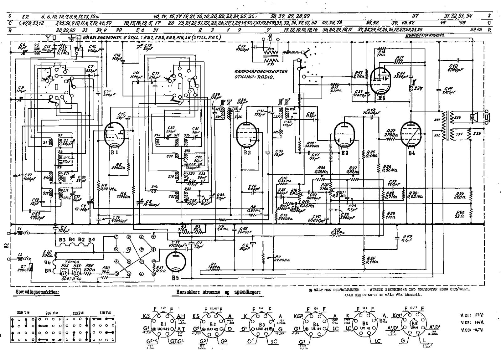 Aristona Troubadour AS22AC Schematic