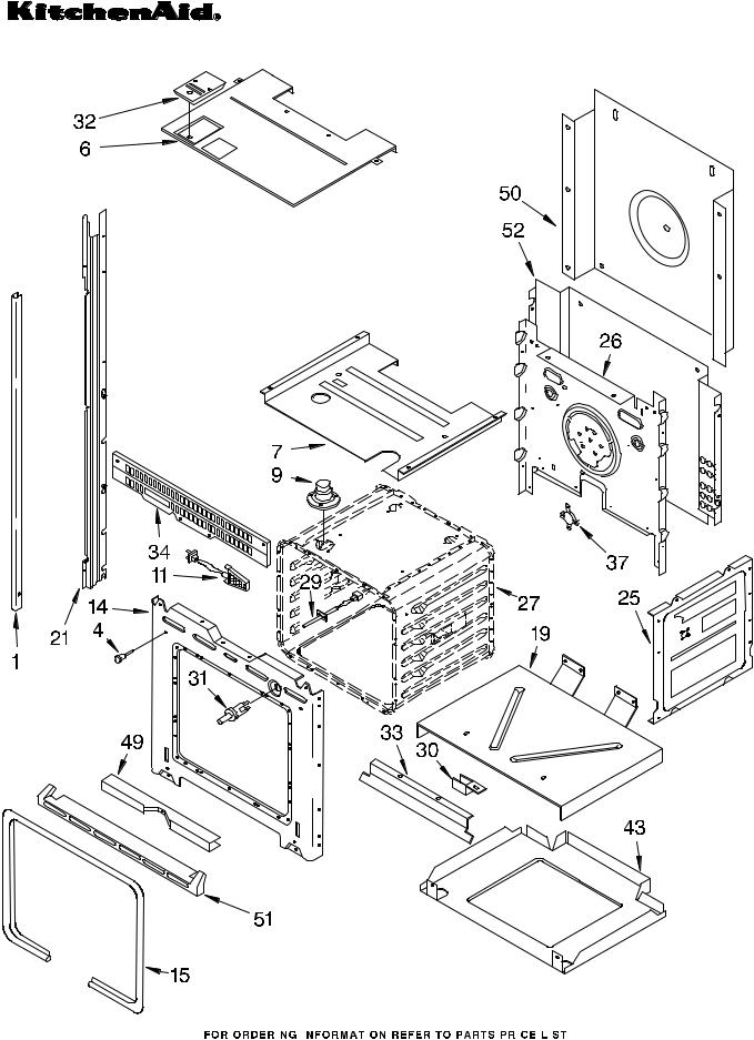 KitchenAid KEMS307DWH4 Parts List