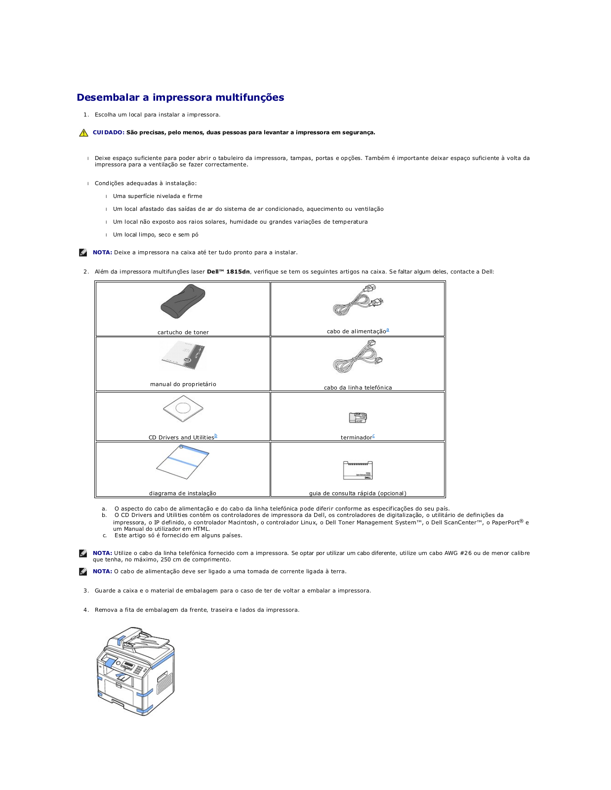 Dell 1815dn User Manual