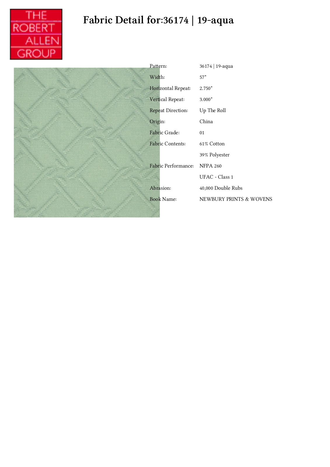 Duralee CRAL4376 Specifications - ManualMachine.com