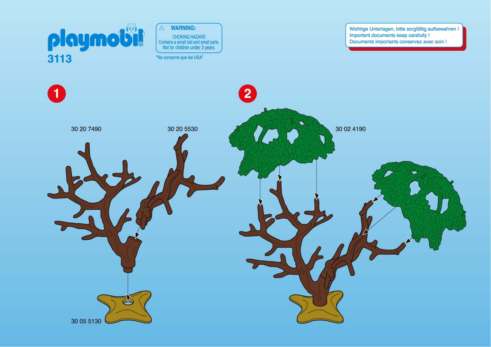 Playmobil 3113 Instructions