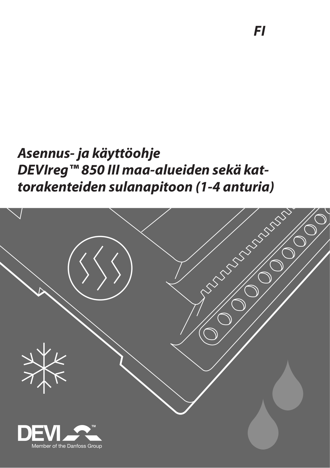 Danfoss DEVIreg 850 III Operating guide