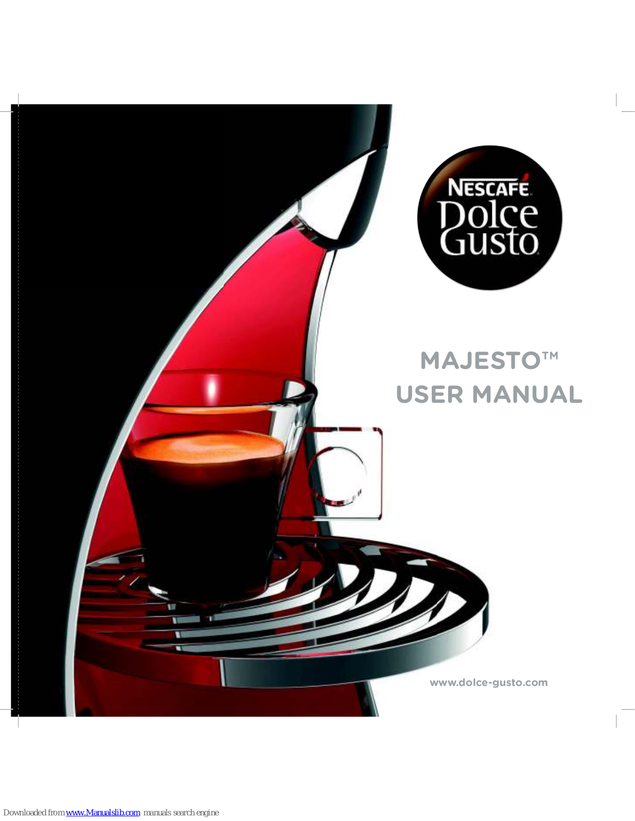 Dolce Gusto MAJESTO User Manual