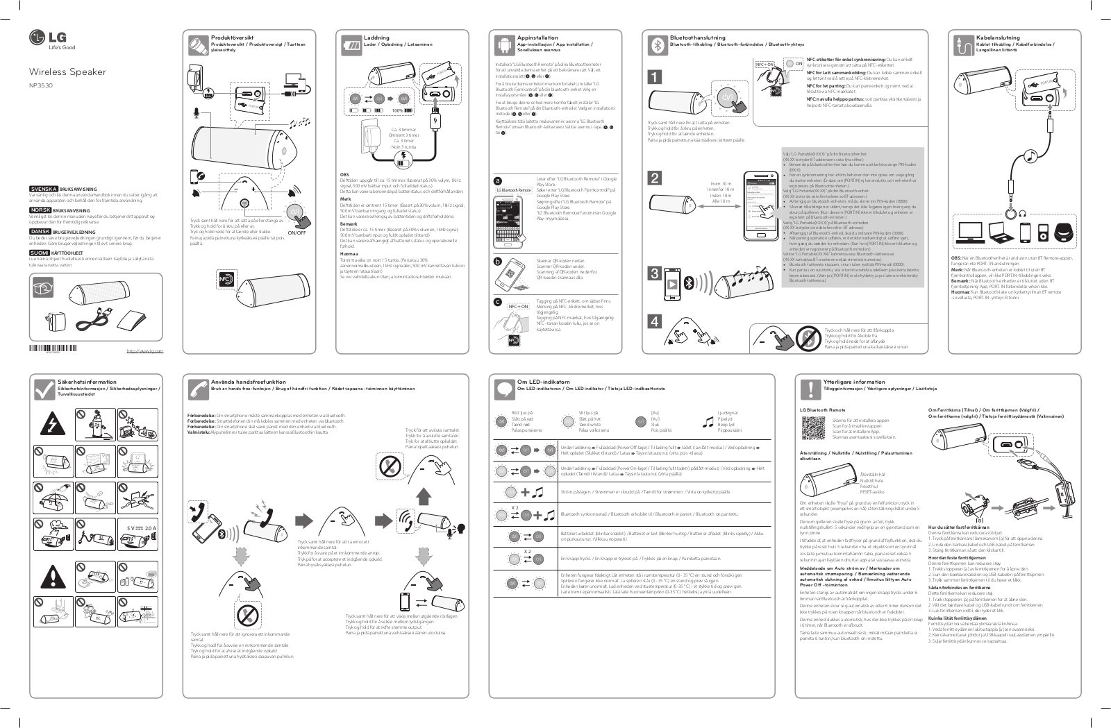 LG NP3530 User manual