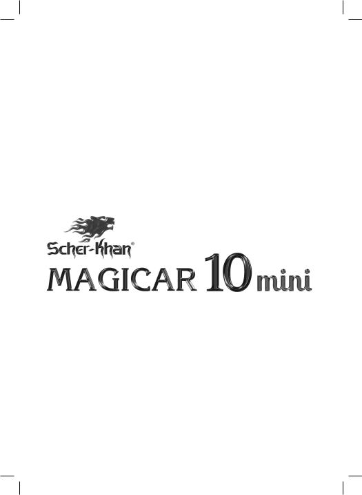 Scher-Khan Magicar 10 mini User Manual