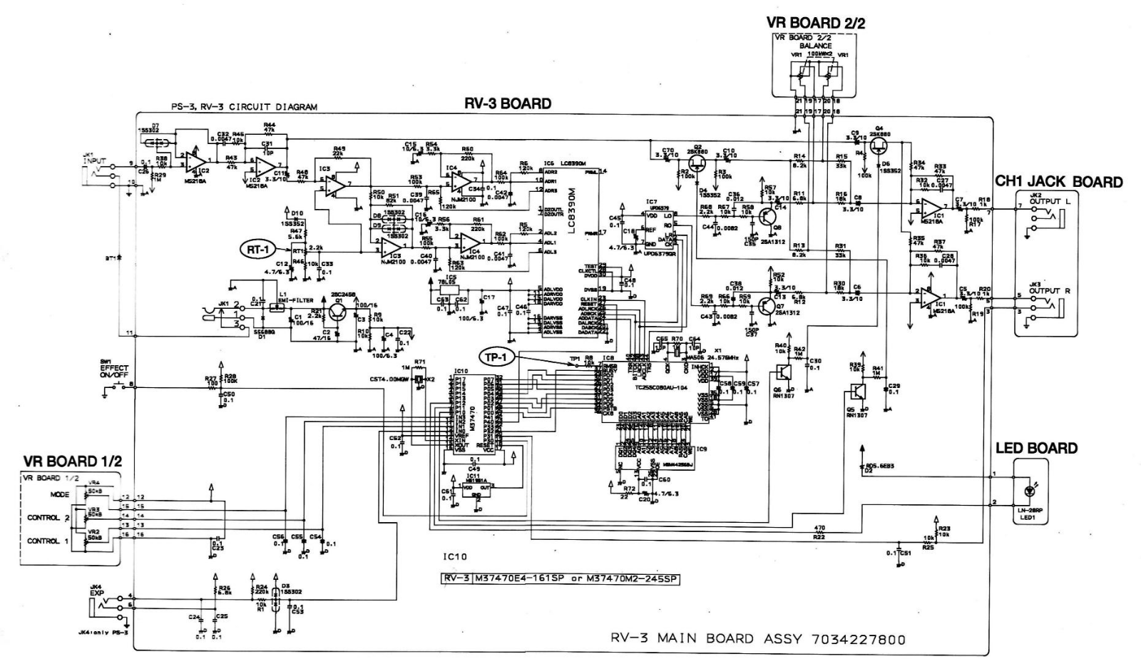 Boss rv3 schematic