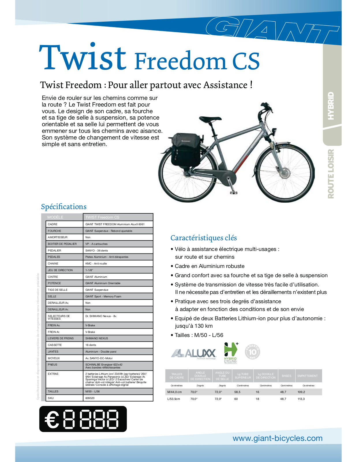 GIANT TWIST FREEDOM CS User Manual