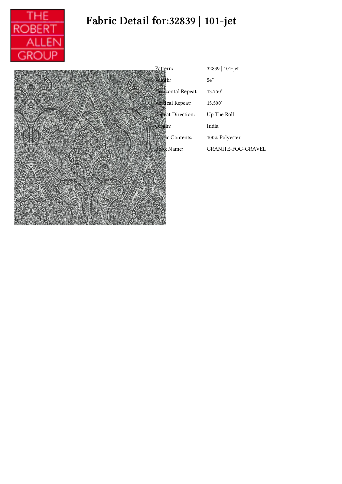 Duralee CRAL4426 Specifications - ManualMachine.com
