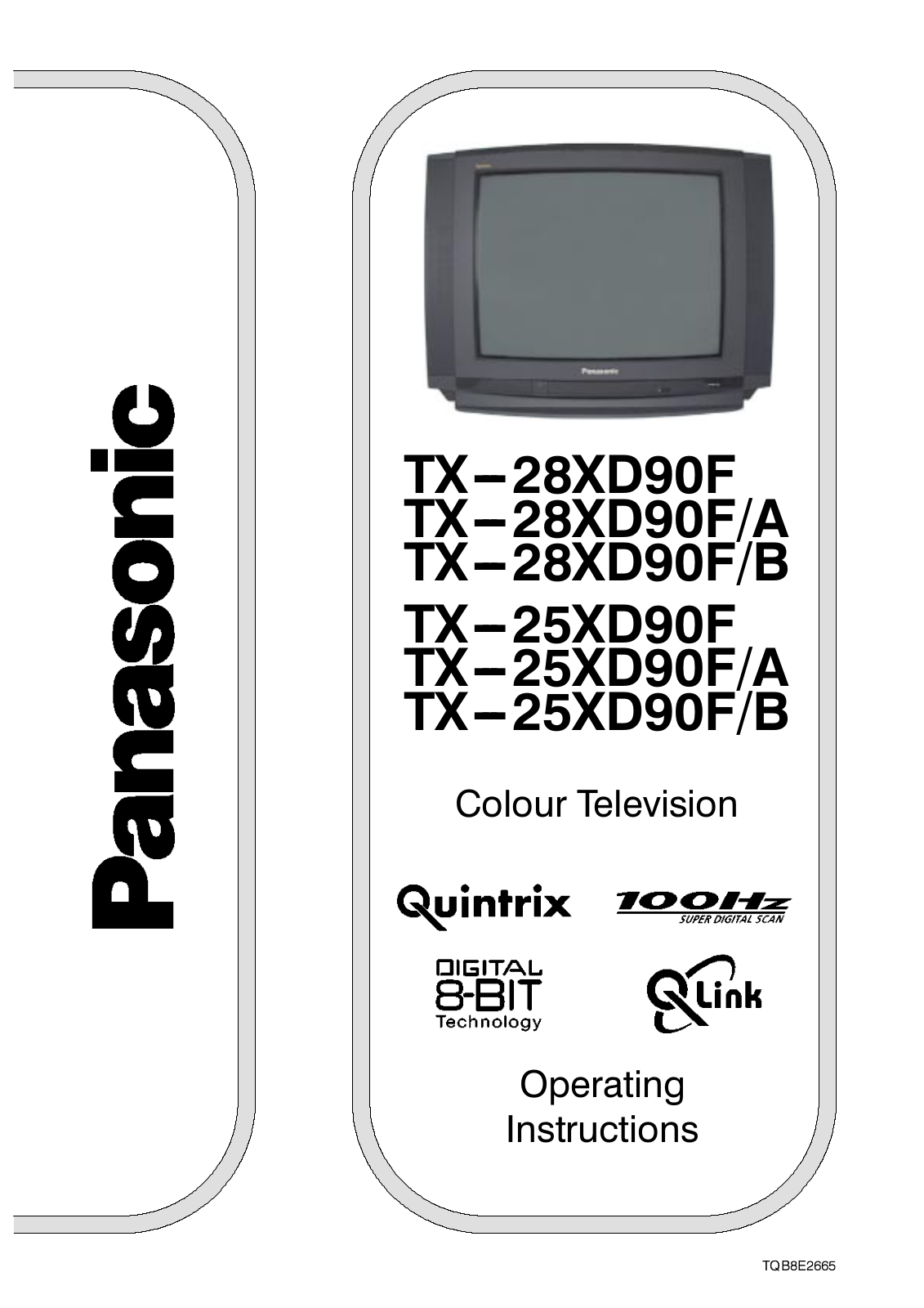 Panasonic TX-28XD90 User Manual