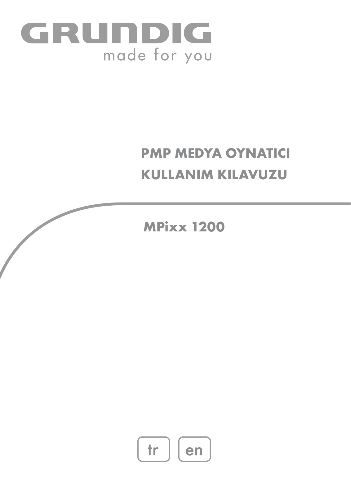 Grundig MPIXX 1200 User Manual