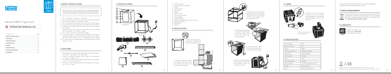 NEWELL M80 II User guide - ManualMachine.com