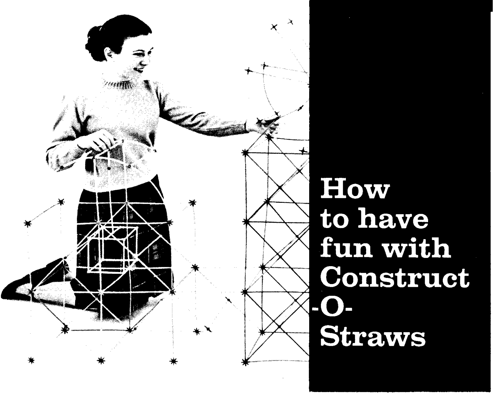 Hasbro CONSTRUCT-O-STRAWS User Manual