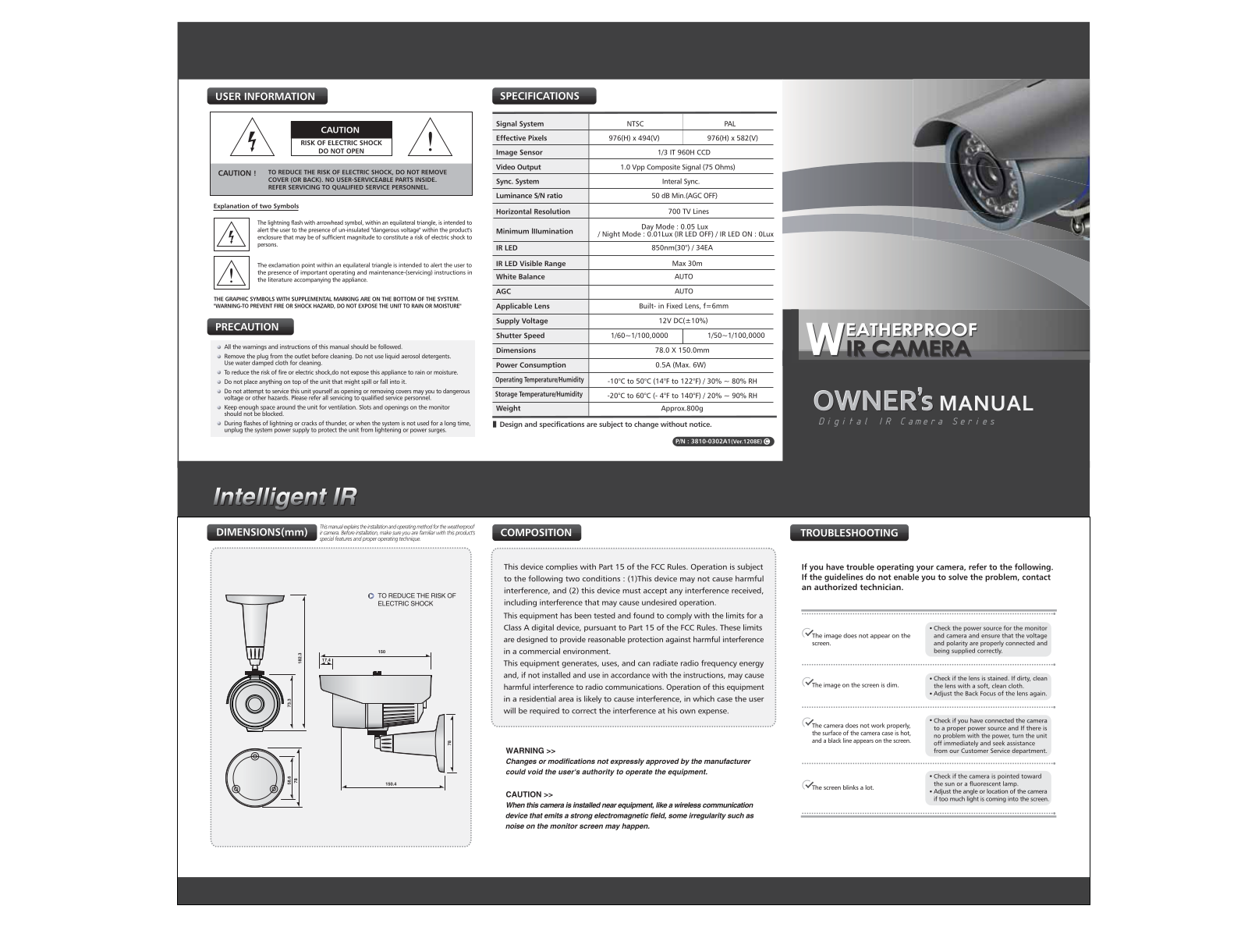 CNB WCD-50S User Manual