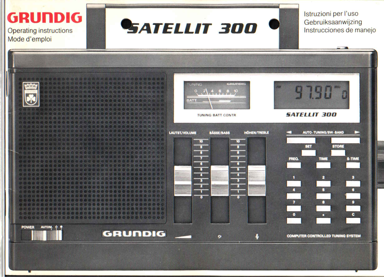 Grundig Satellit-300 Owners Manual