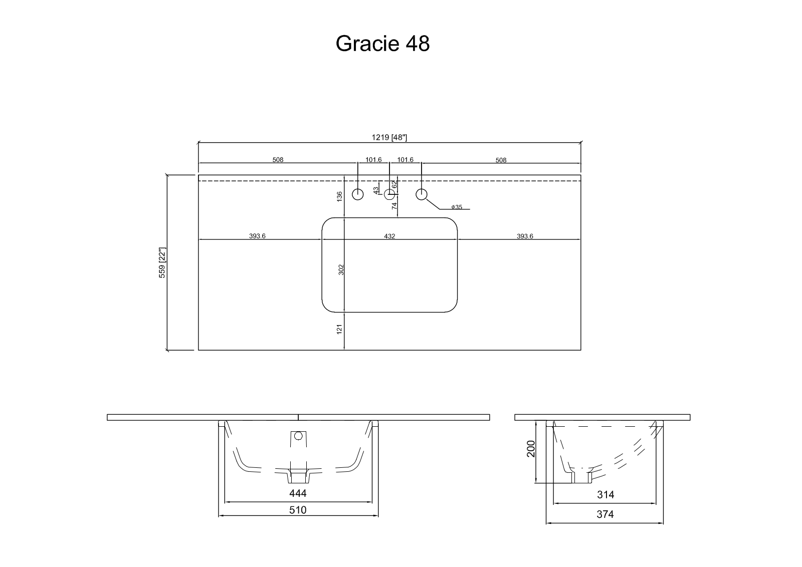 BEMMA KLZL1010 Dimensions - ManualMachine.com