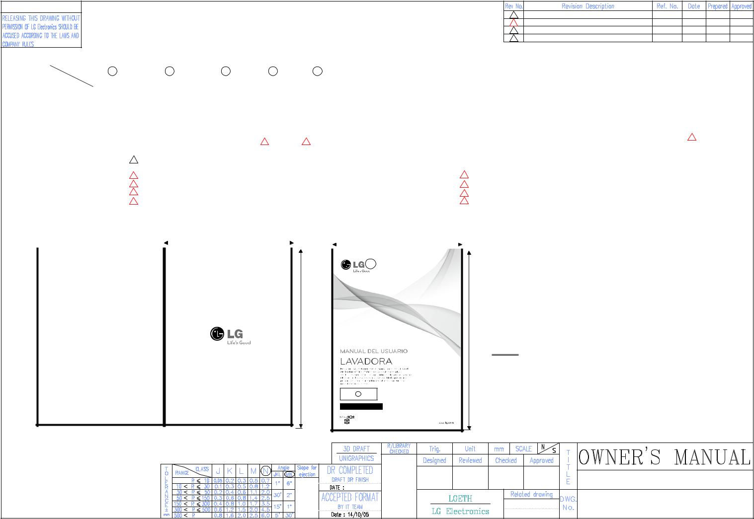 LG T1001TDFT User Manual