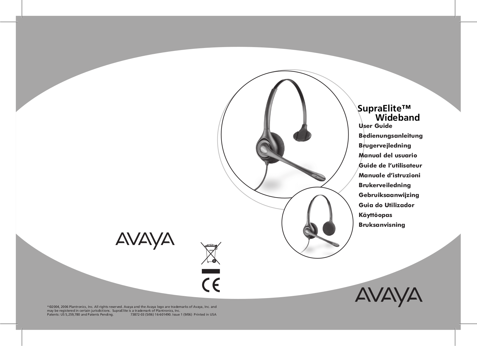 Avaya W460N, W450N User Manual