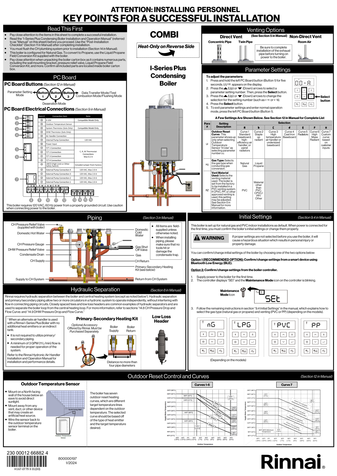 Rinnai IP120S Install Instructions - ManualMachine.com