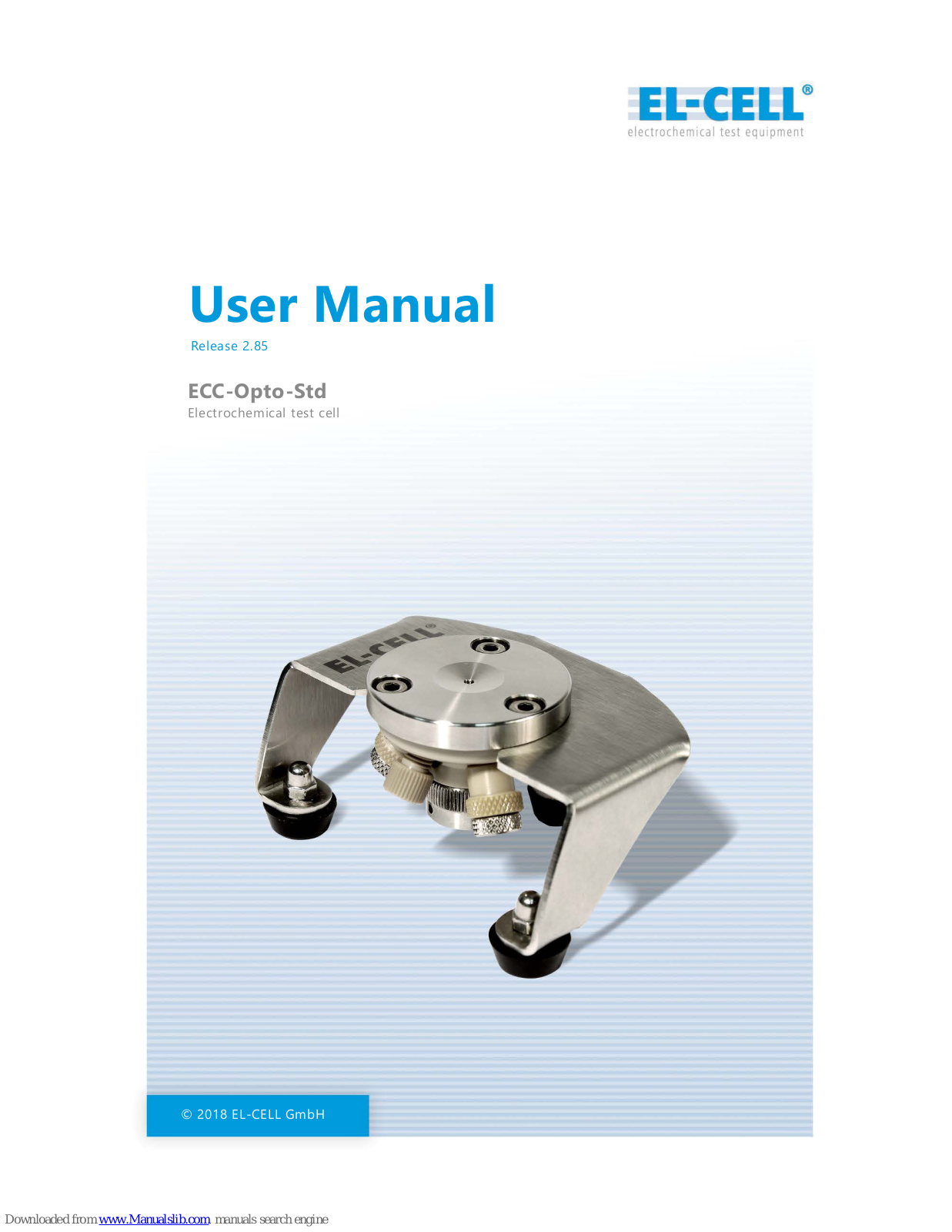 EL-CELL ECC-Opto-Std User Manual