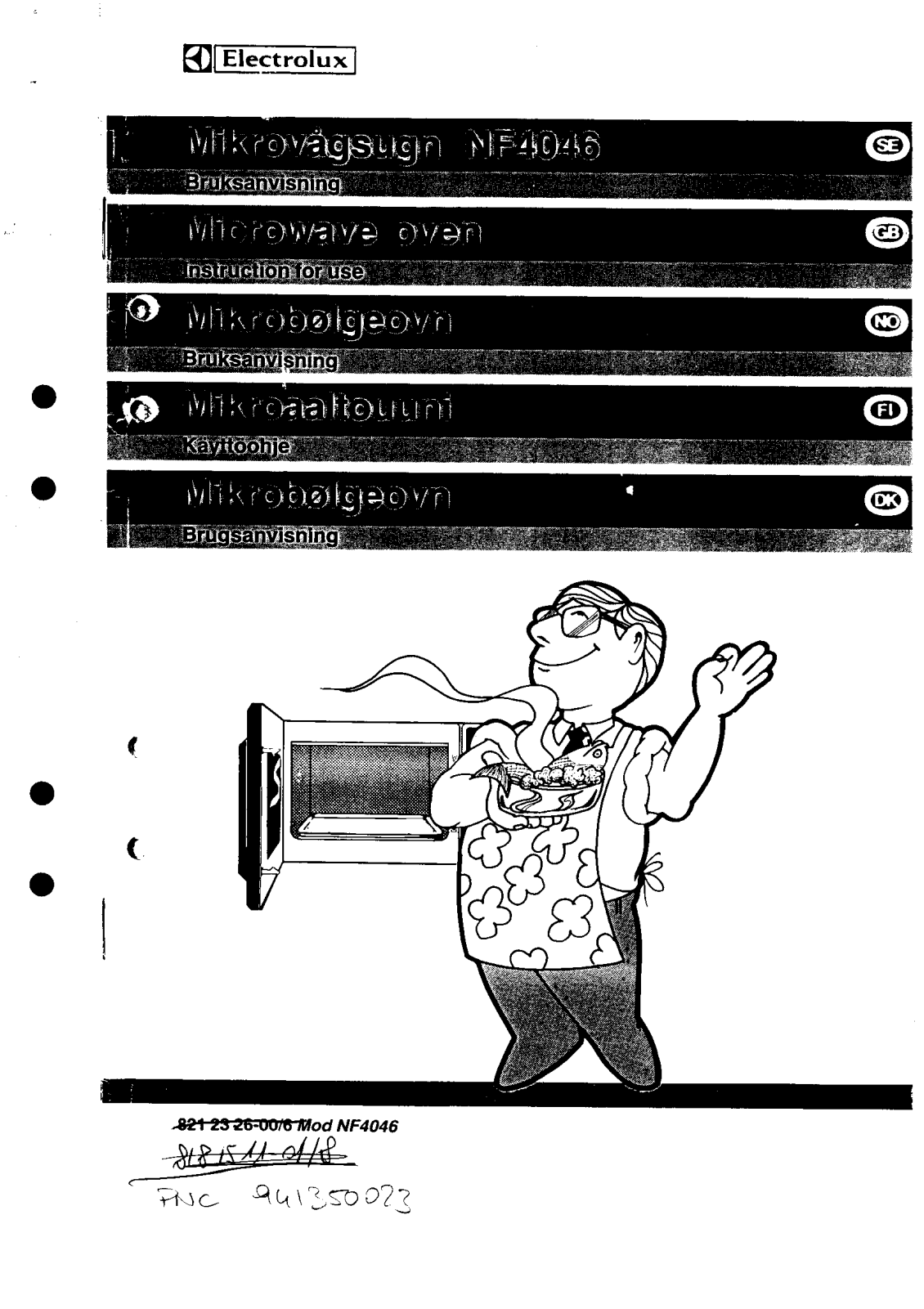 AEG-Electrolux NF4046 User Manual