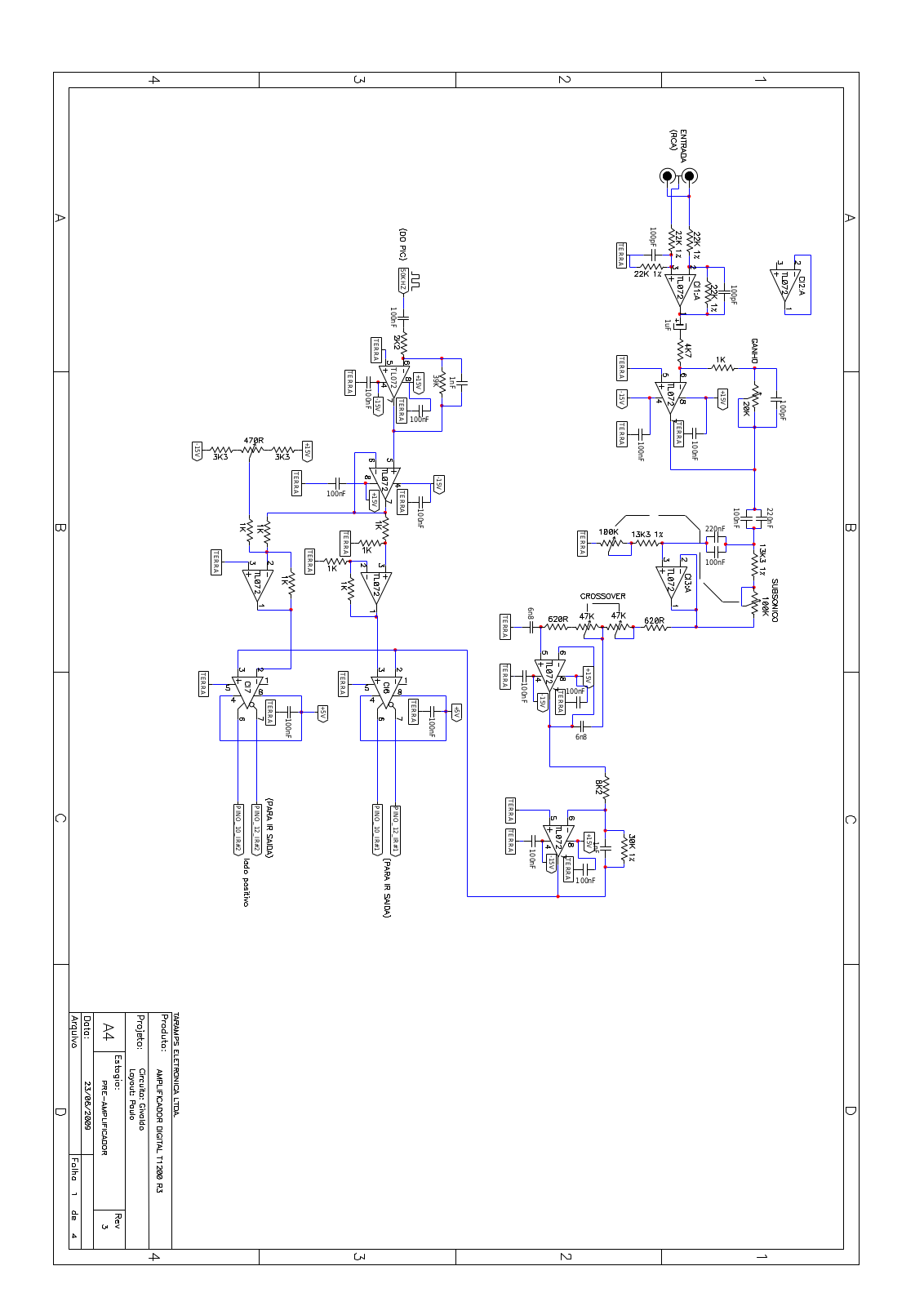 TARAMPS T1.2 KW Schematic - ManualMachine.com