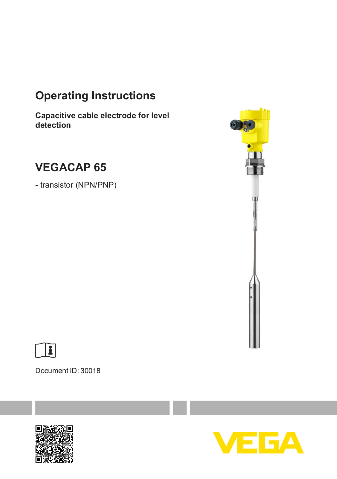 VEGA CAP65 User Manual