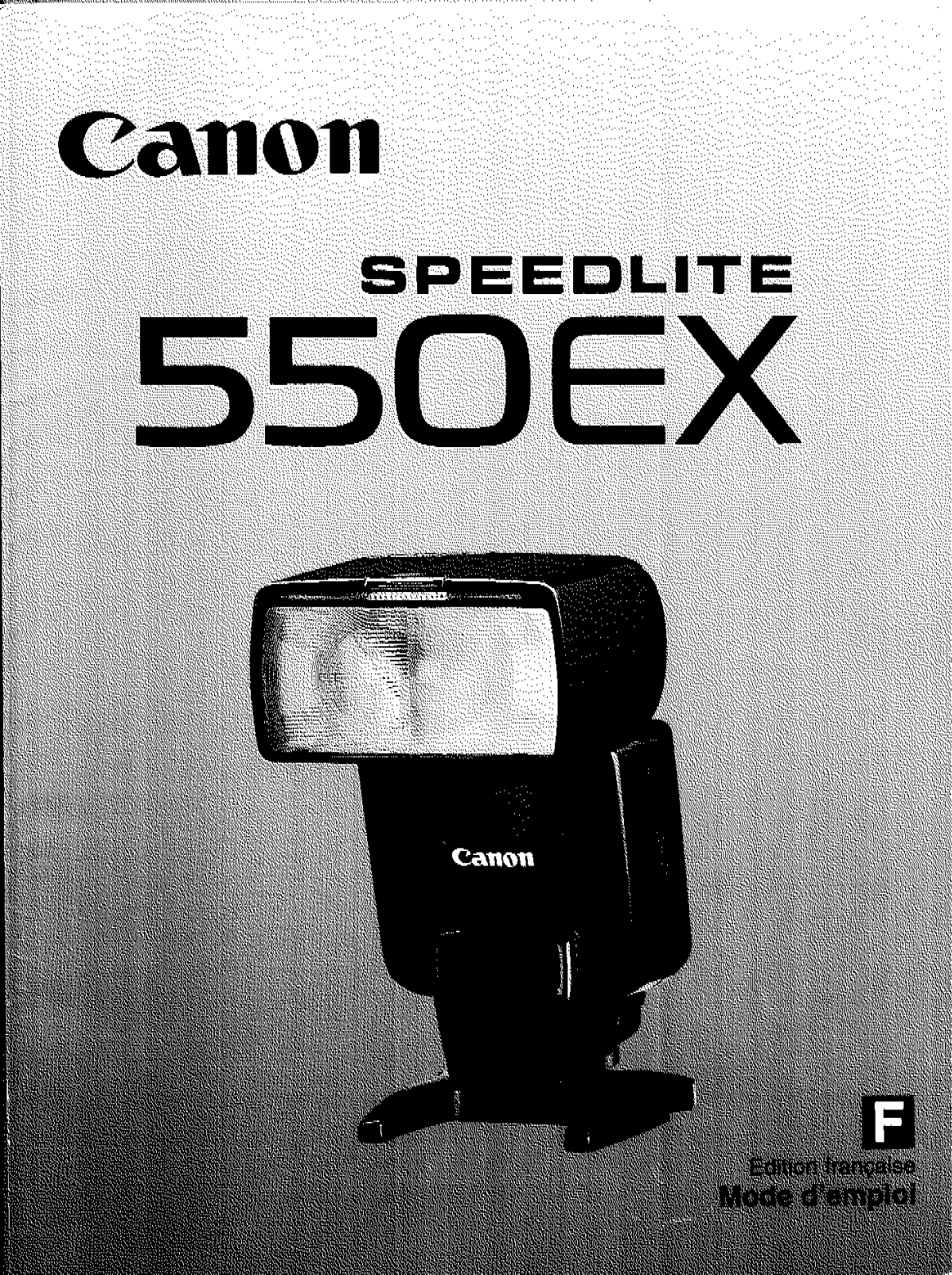 CANON 550EX User Manual