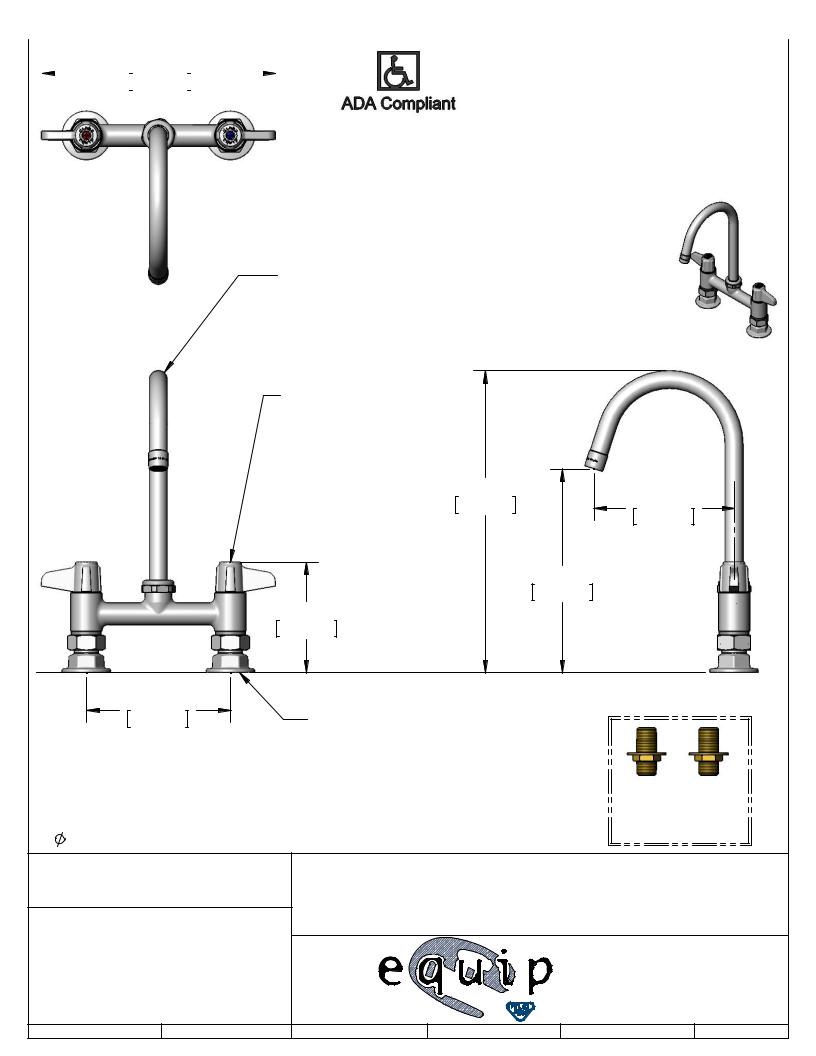 T&S Brass 5F-6DLS05CA Parts Manual